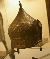 Шлем султана Баязета - вид справа